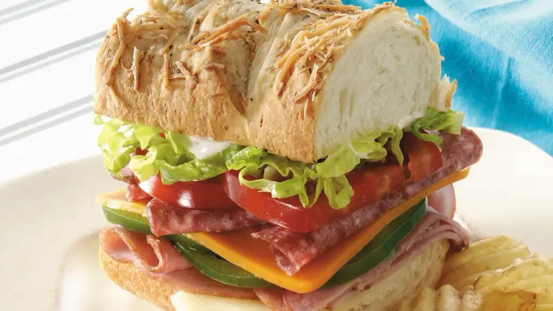 Mini Garlic Butter Sub Sandwiches