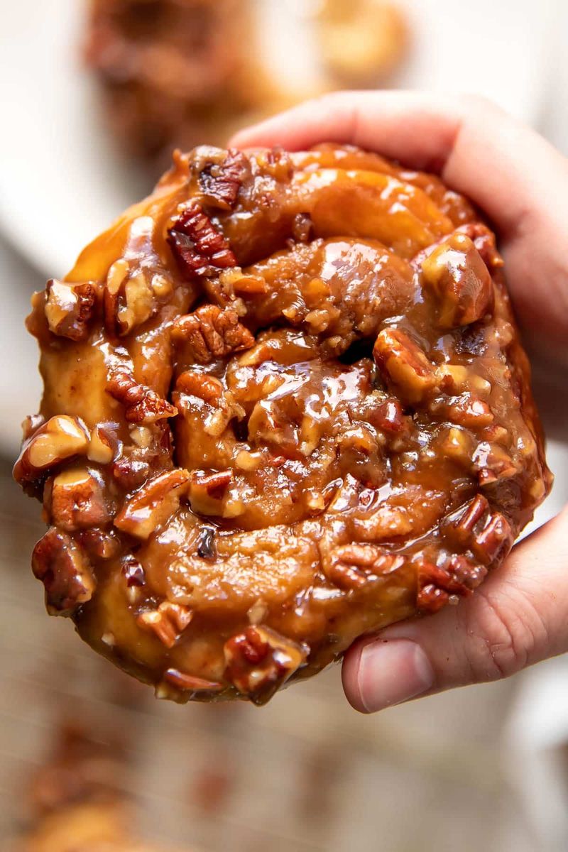 Pecan Pie Cinnamon Rolls