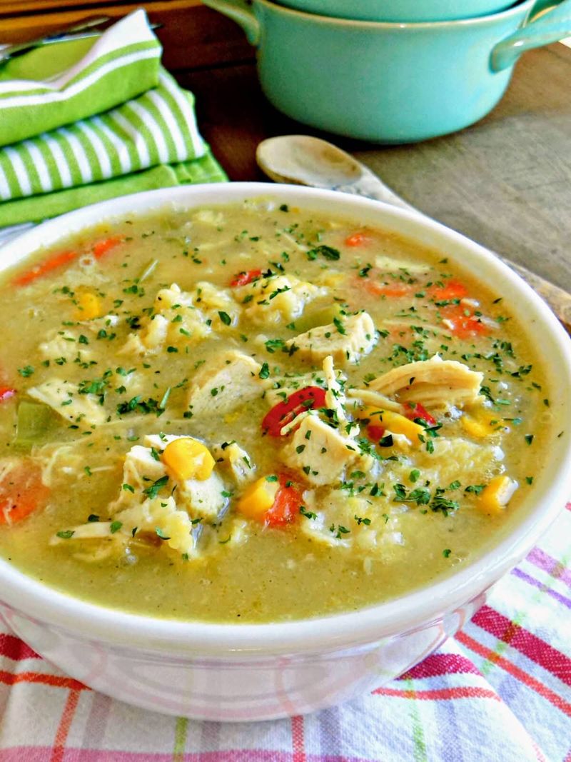 Pennsylvania Dutch Chicken Corn Soup