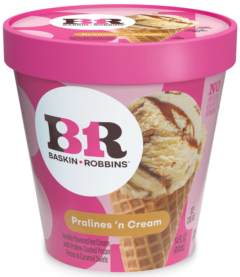 Baskin-Robbins Pralines ’n Cream