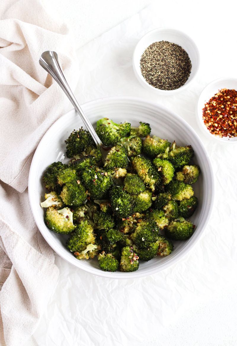 Roasted Broccoli With Chili Flakes