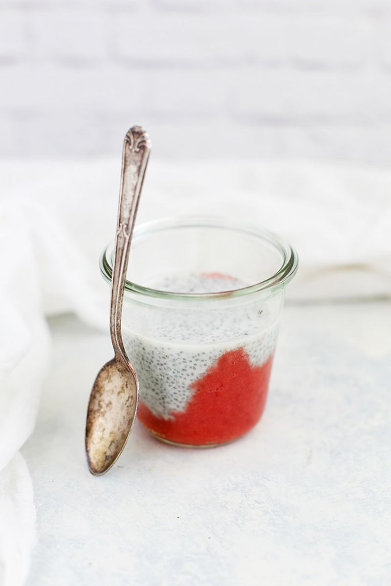 Fruit-On-The-Bottom Chia Pudding