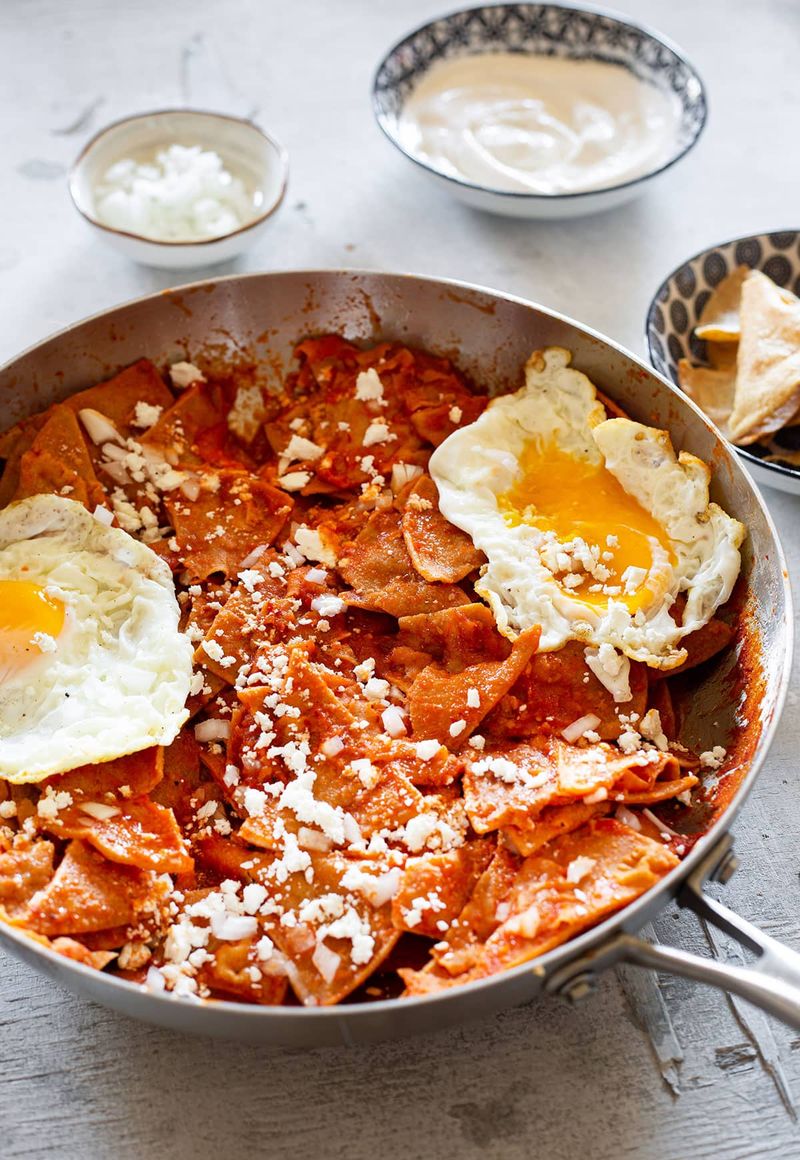 Tin Cup Chilaquiles