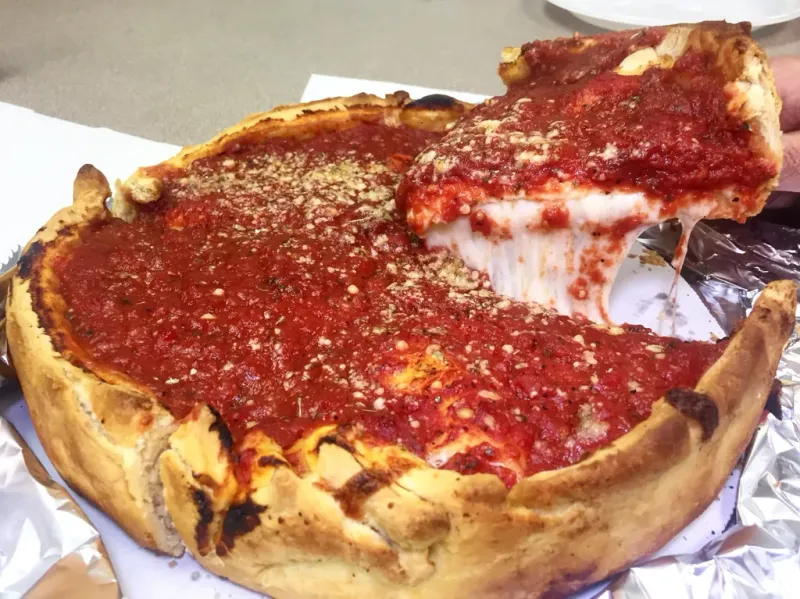 Deep-Dish Pizza