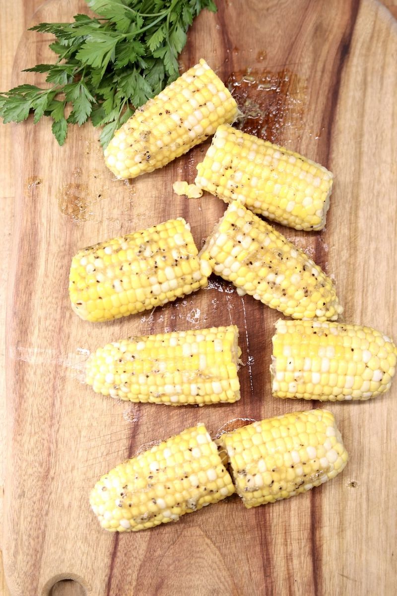 Corn on the Cob (Cut into Halves)
