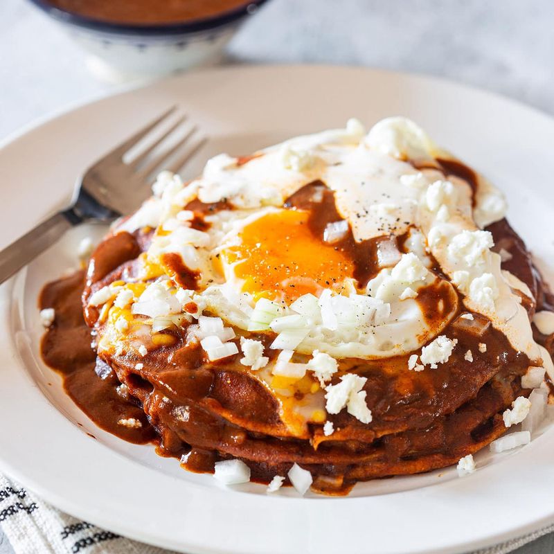 Red Chile Enchiladas
