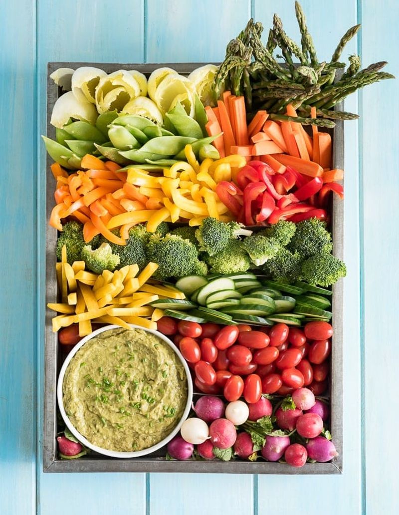 Veggies With Guacamole