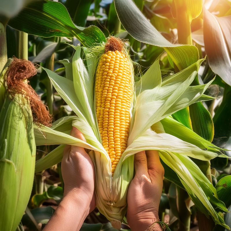 Corn On The Cob In Summer