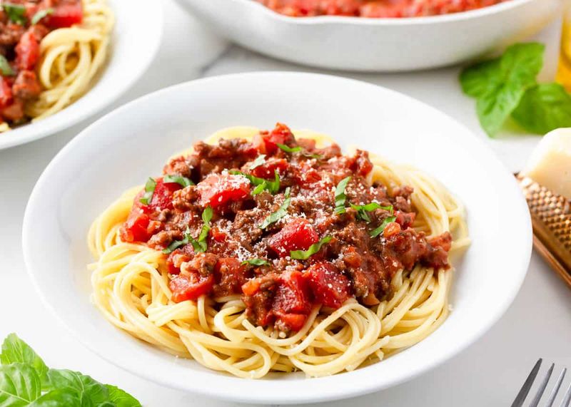 Spaghetti with Meat Sauce