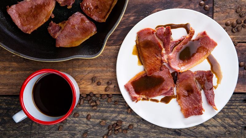 Red-Eye Gravy and Ham