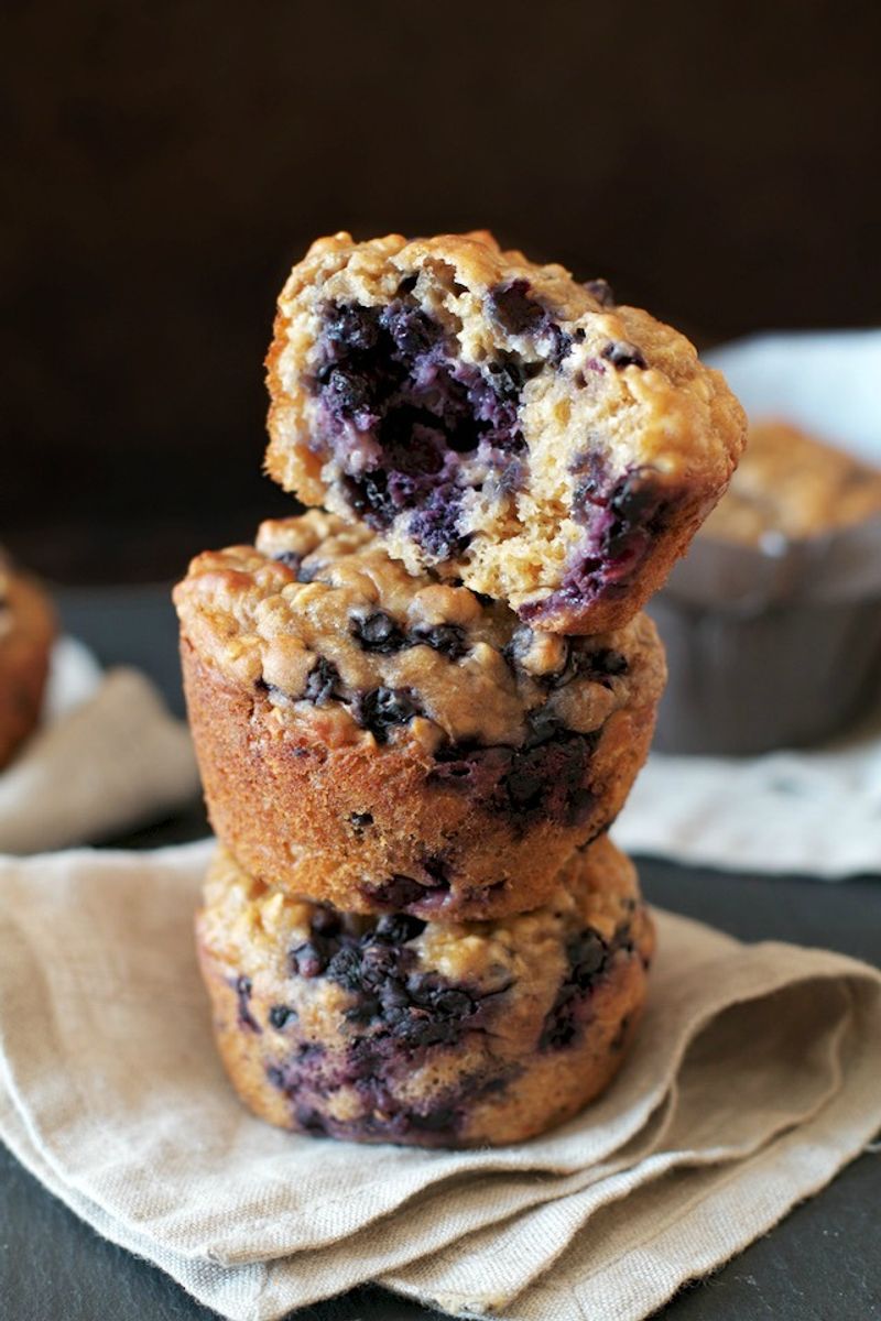 Blueberry Oat Muffins