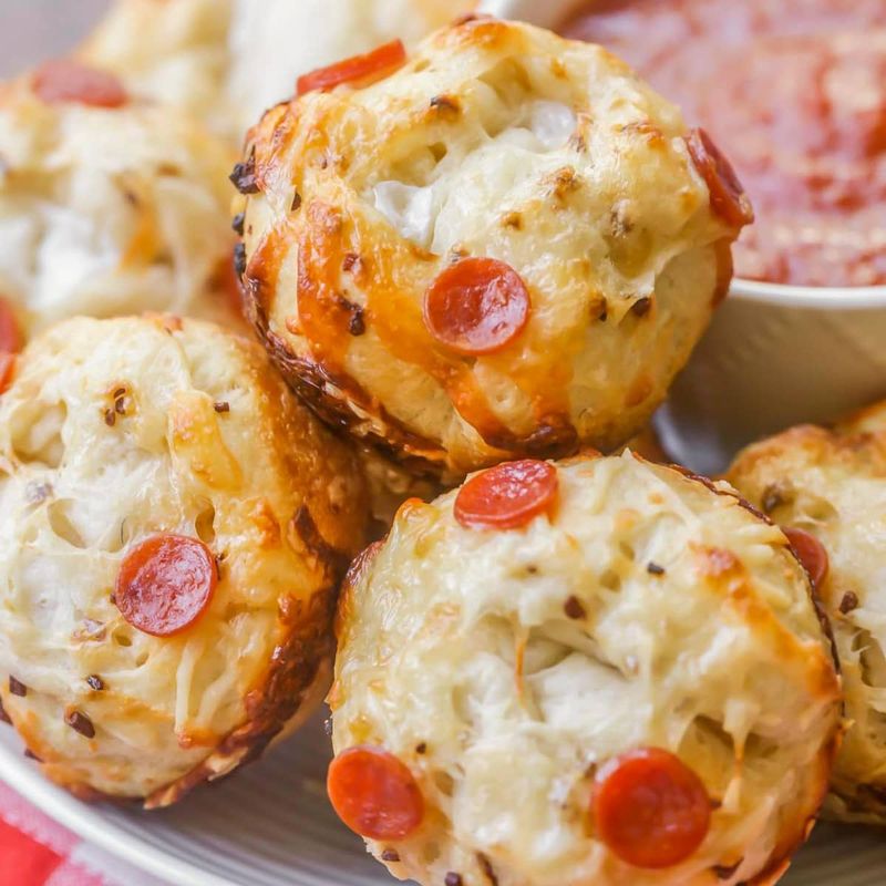 Muffin Tin Mini Pizzas