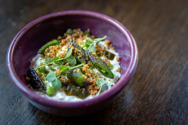 Cottage cheese on unexpected things