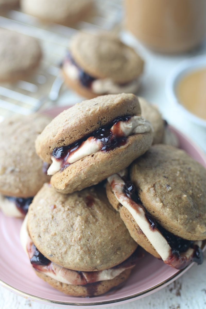 PB&J Whoopie Pies