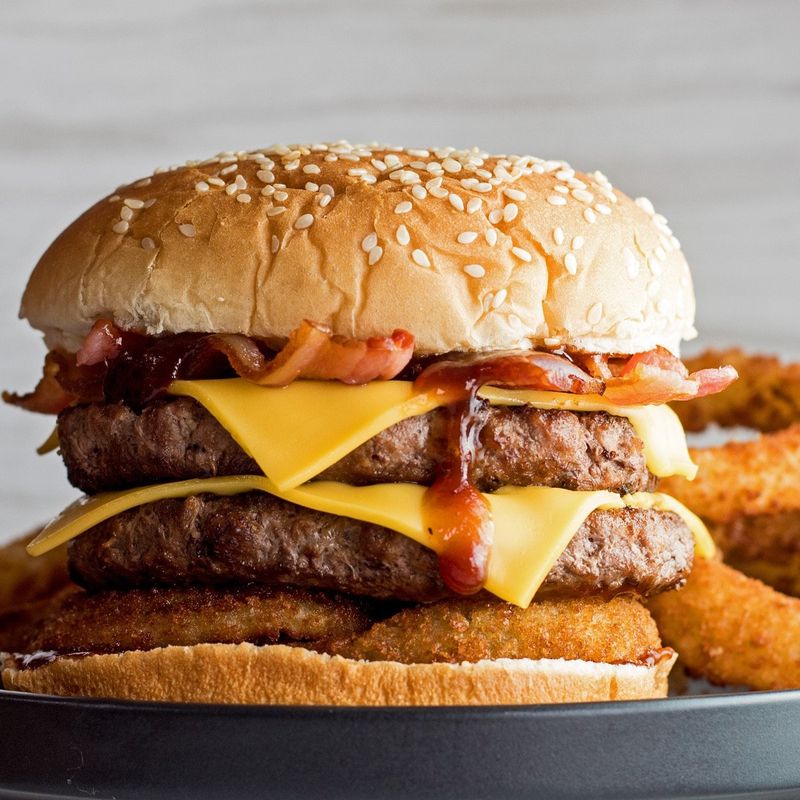 Carl’s Jr Western Bacon Cheeseburger