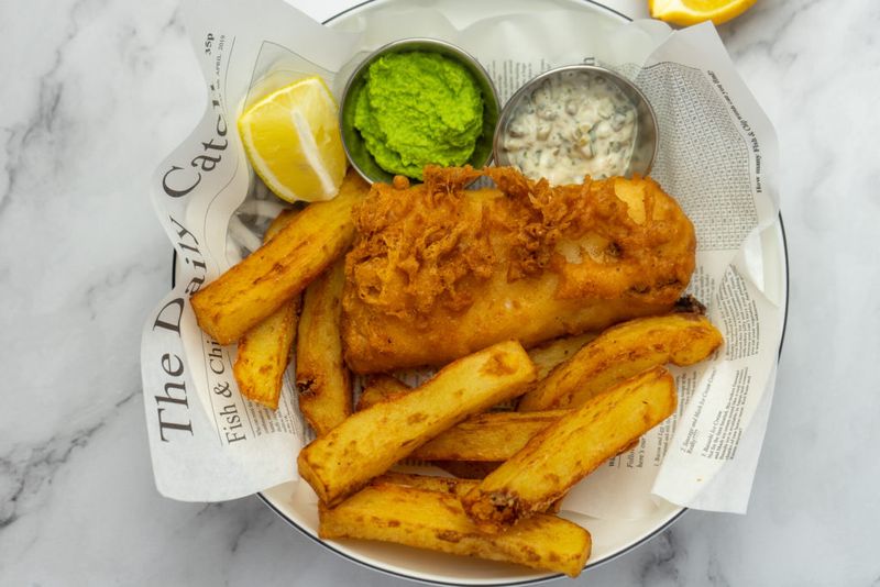 Crispy Fish And Chips