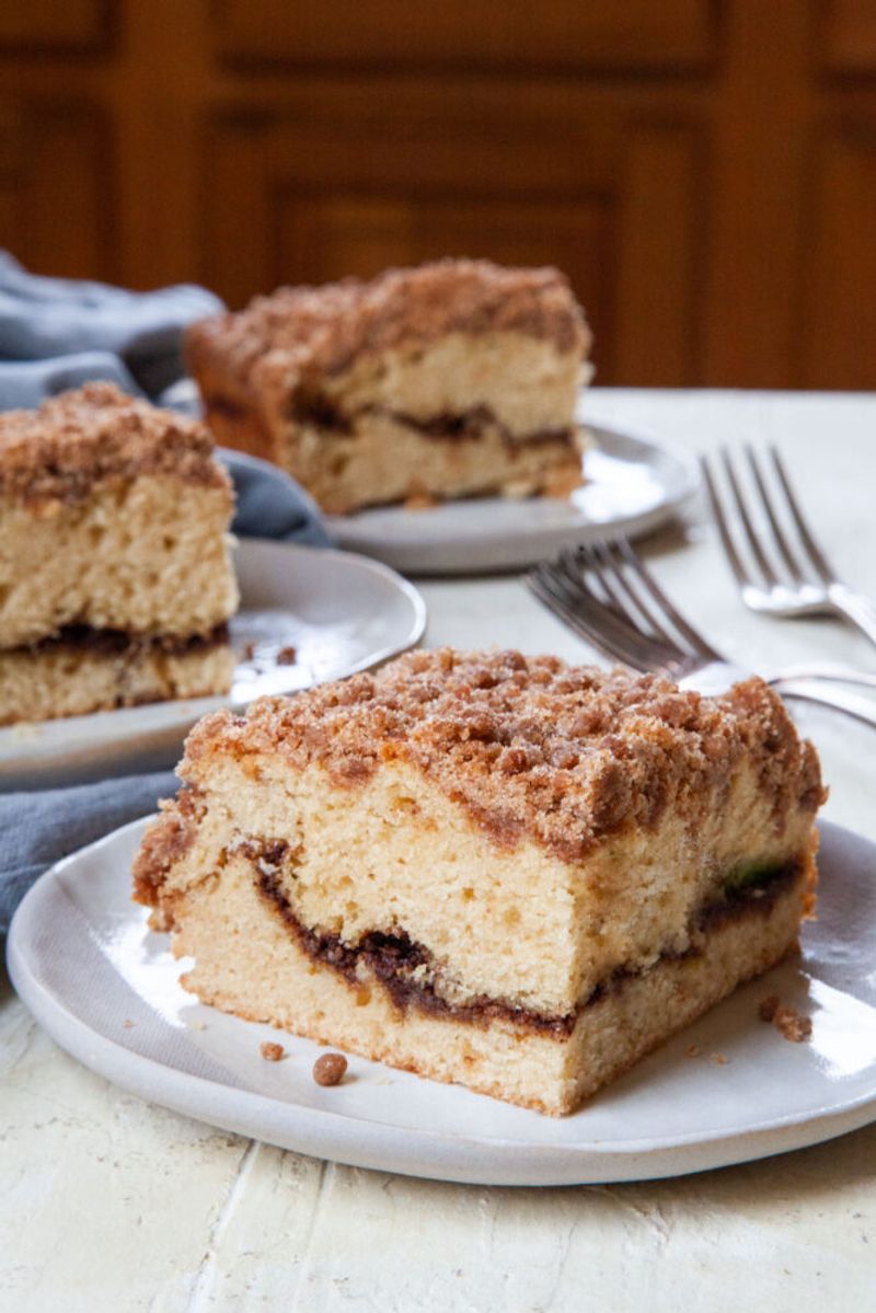 Cinnamon Streusel Coffee Cakes
