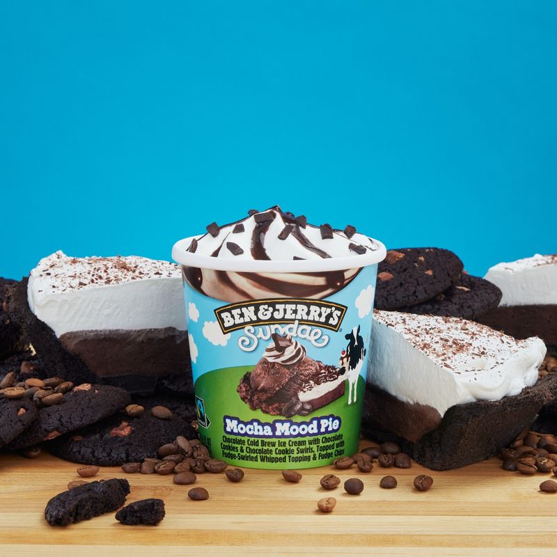 Ben & Jerry’s Mocha Mood Pie Sundae