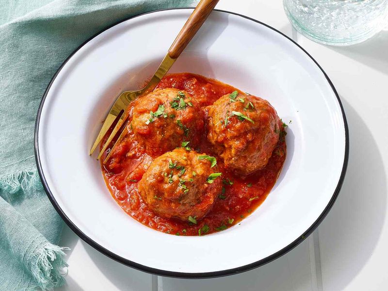 Classic Italian Meatballs in Marinara