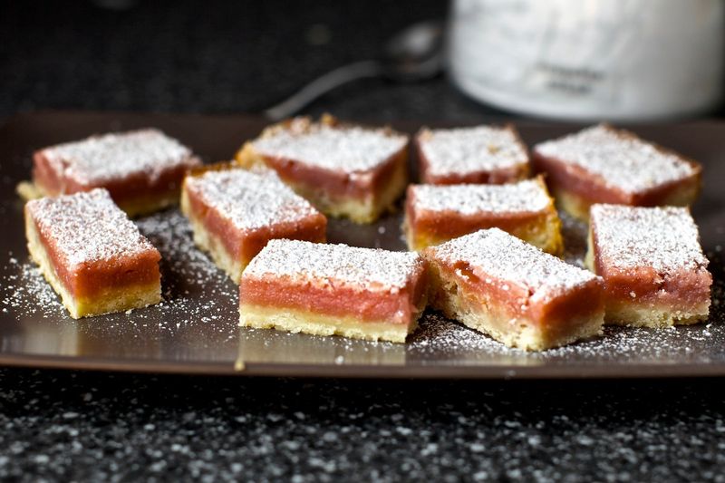 Pink Lemonade Shortbread Bars