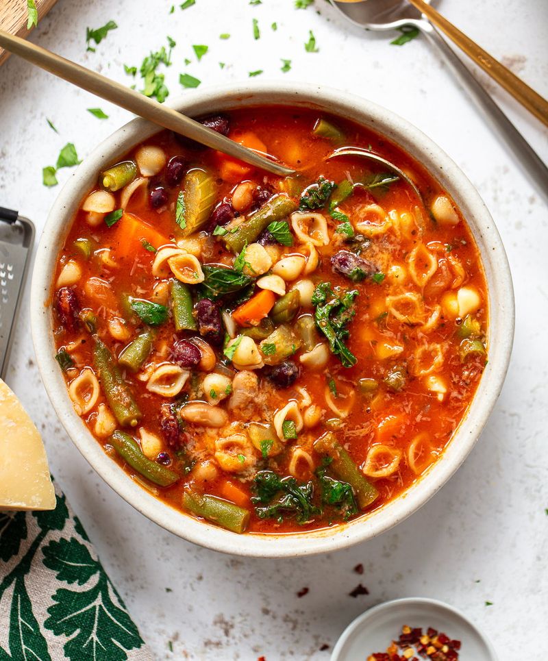 Minestrone-Style Brothy Bowl