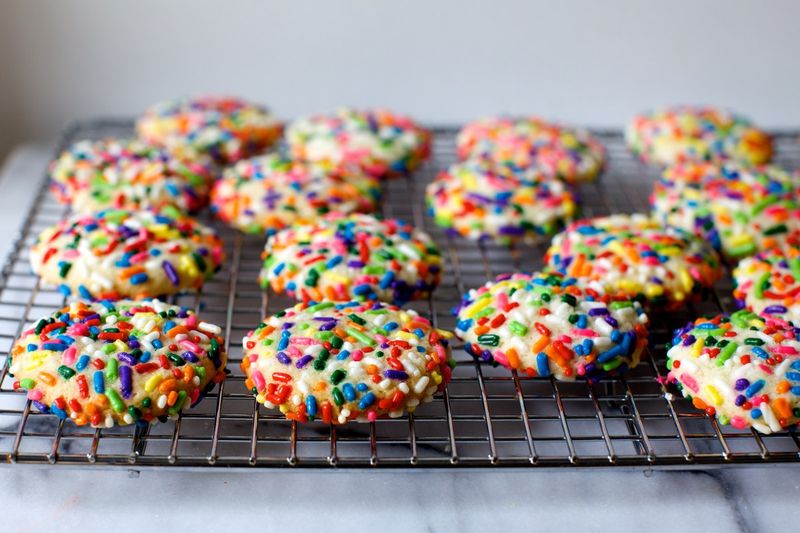 Sprinkle Confetti Cookies