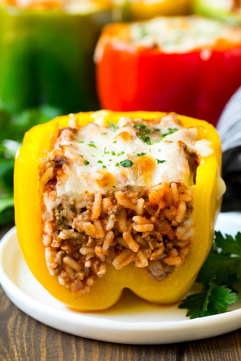 Stuffed Bell Peppers That Feel Like A Full Meal