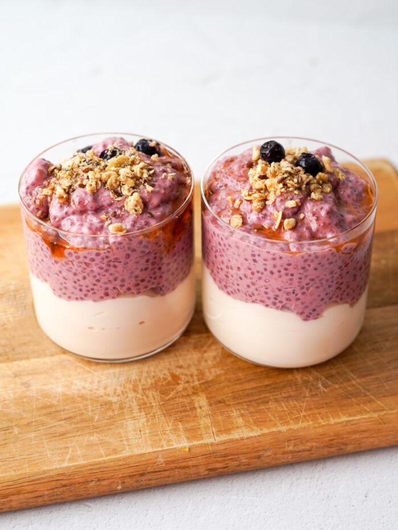 Mixed Berry Chia Pudding