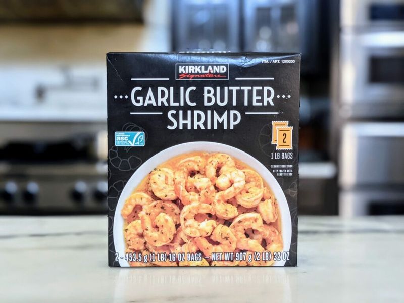Kirkland Signature Garlic Butter Shrimp