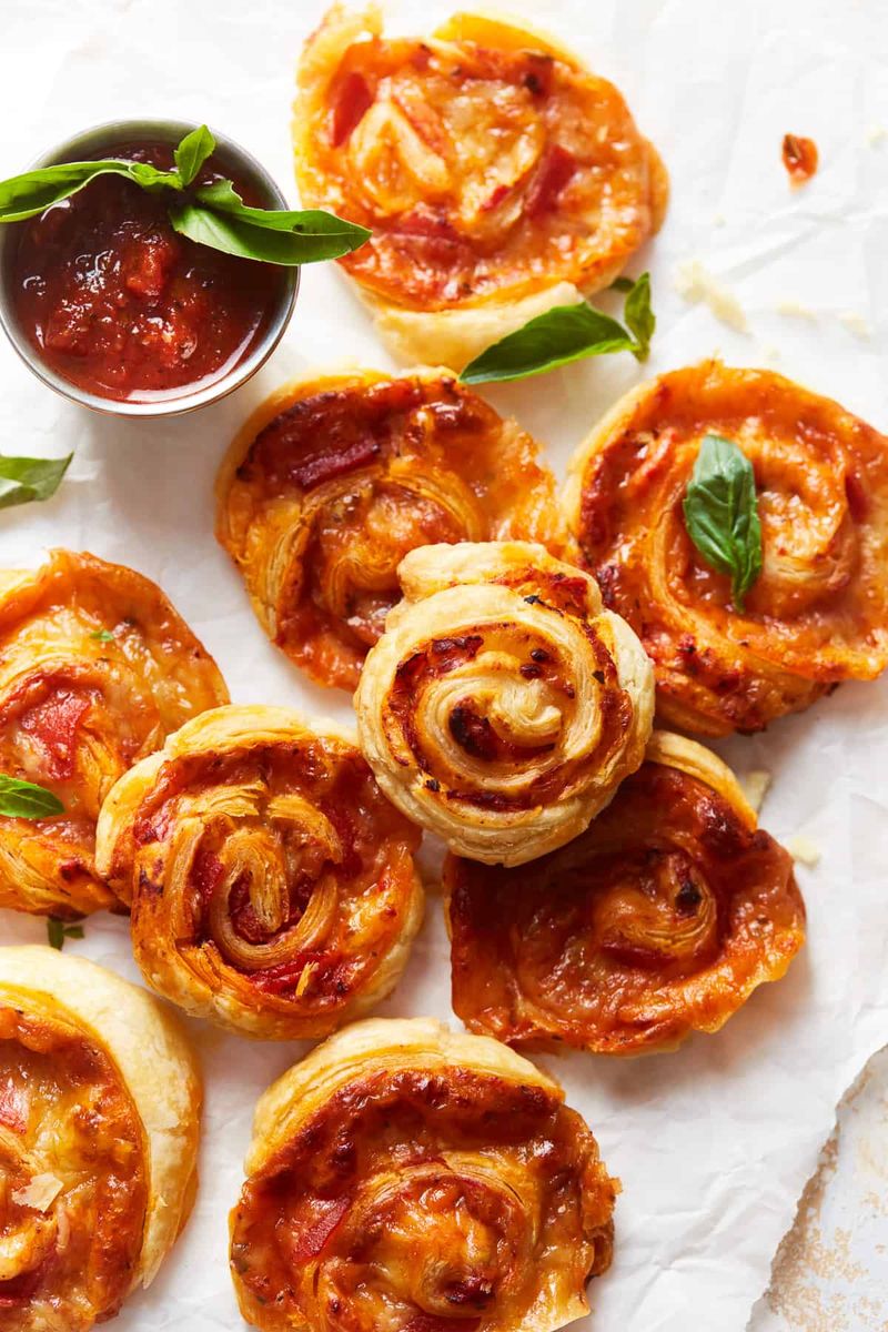 Pepperoni Pizza Pinwheels