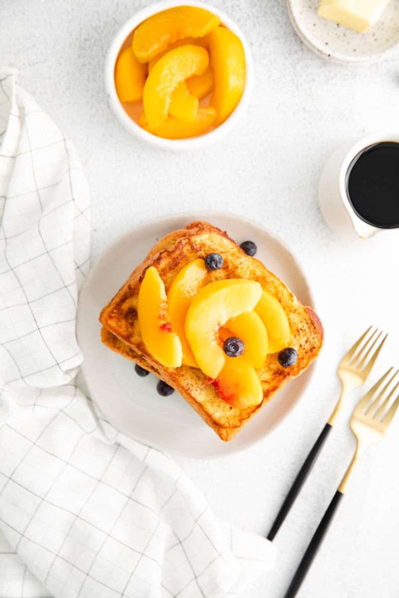 Peach French Toast Topping
