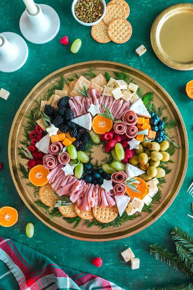Turkey And Cheese Snack Plate