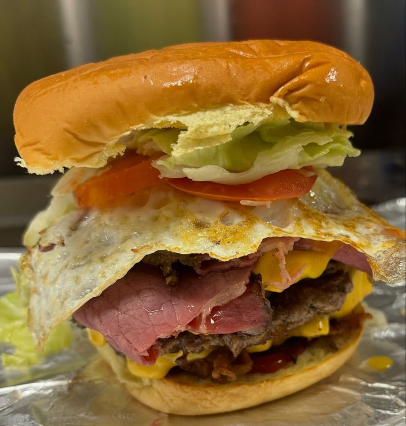 Pastrami Breakfast Sandwich (Utah)