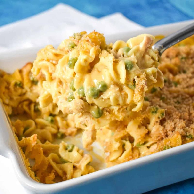 Tuna noodle casserole