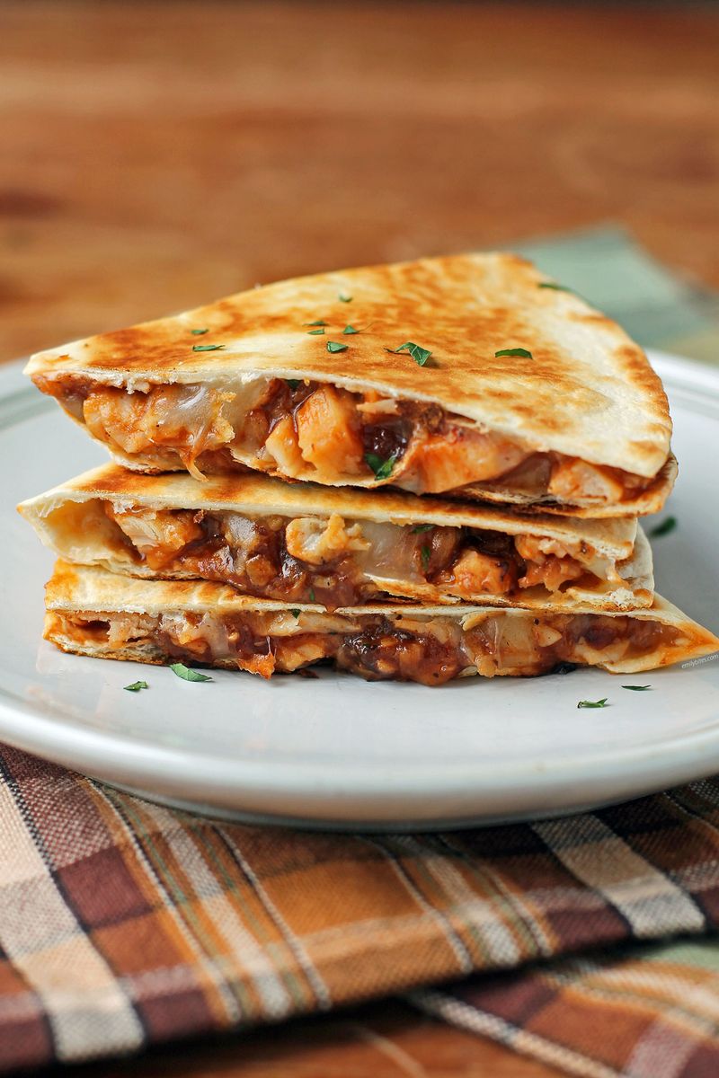 BBQ Chicken Quesadillas