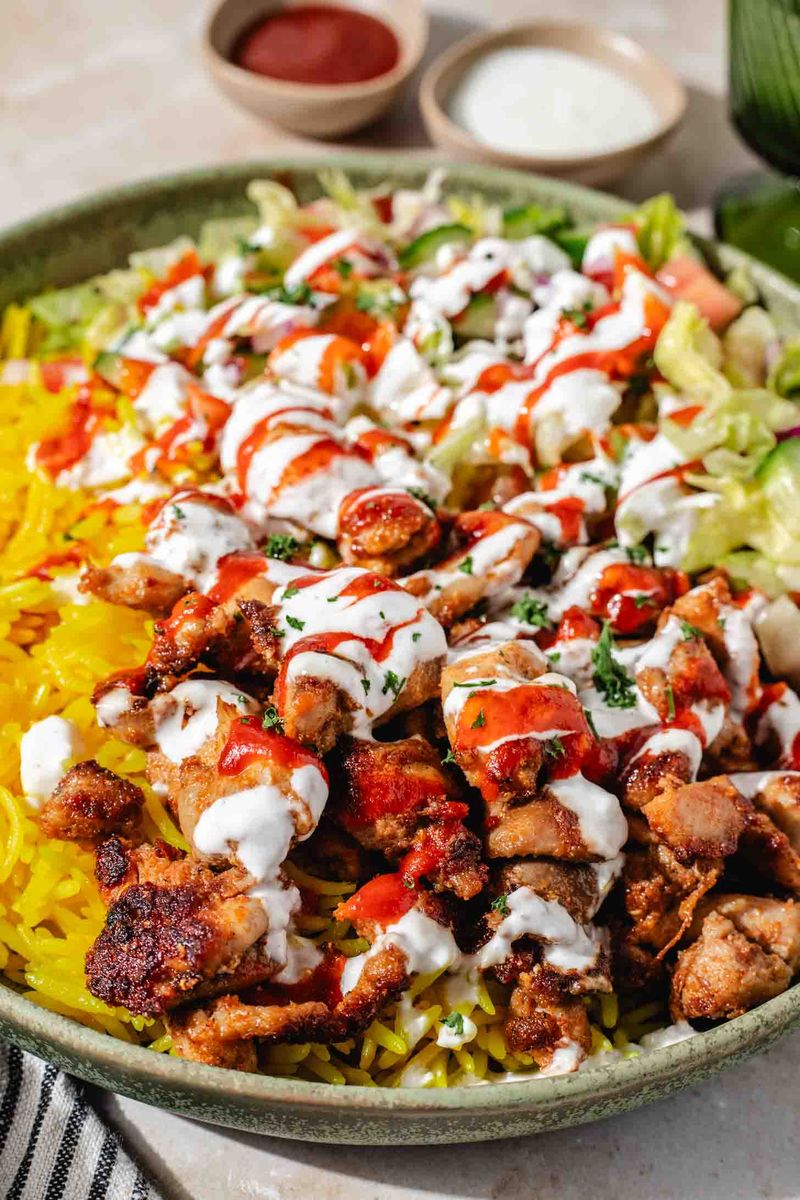 Halal Cart Chicken over Rice