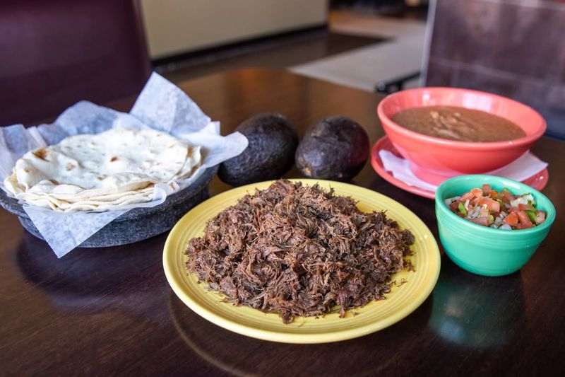 Texas: Barbacoa Burrito at Las Palapas
