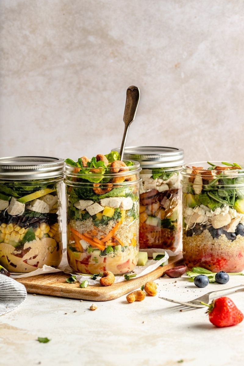 Five-Day Mason Jar Salads