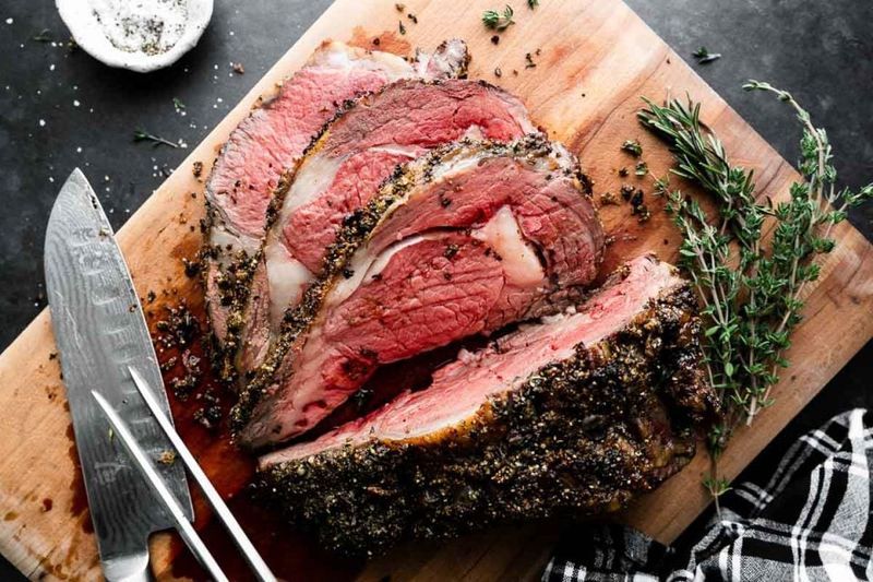 Garlic Herb Prime Rib Roast