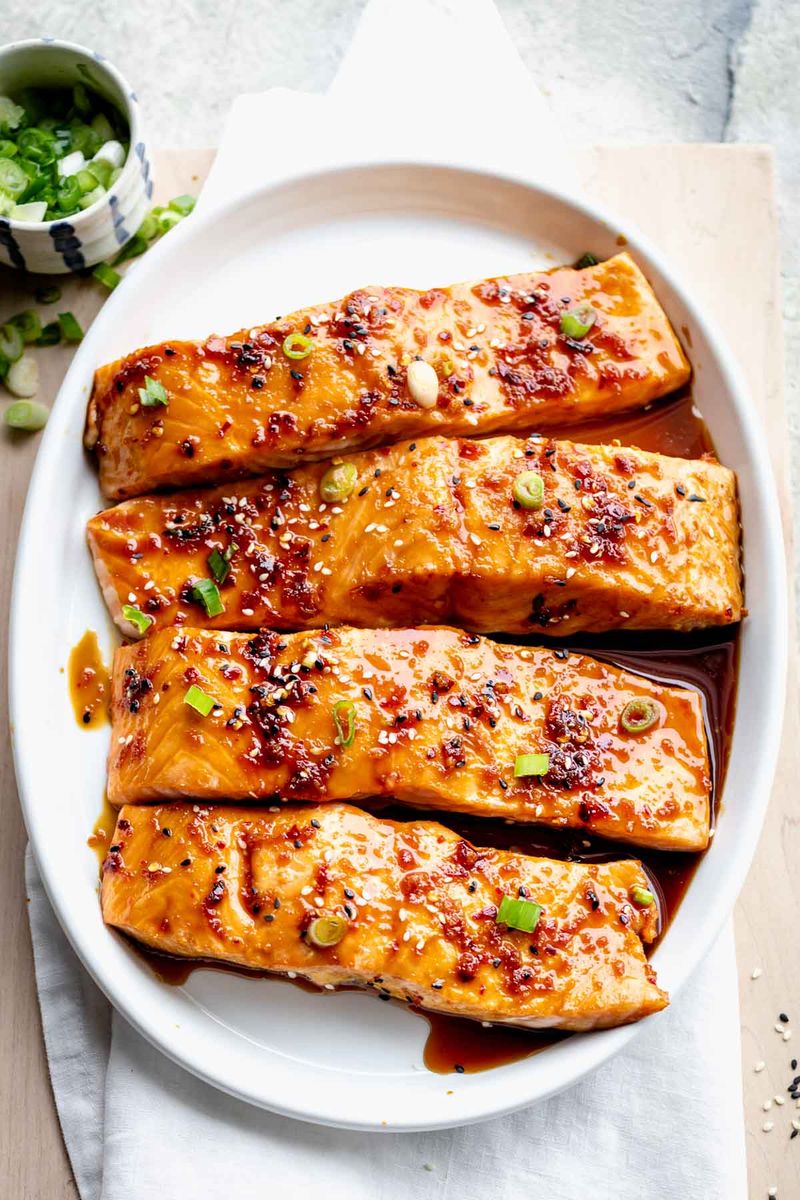 Maple Glazed Salmon