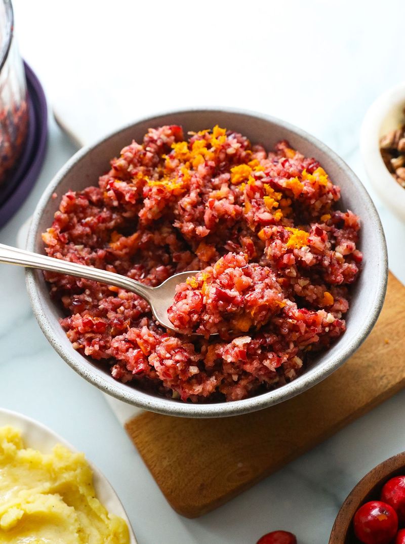 Orange Cranberry Relish For Sandwiches And Roasts
