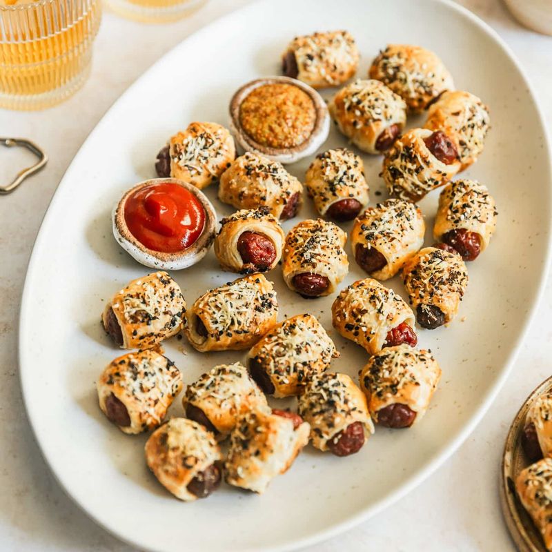 Little Smokies Wrapped In Puff Pastry