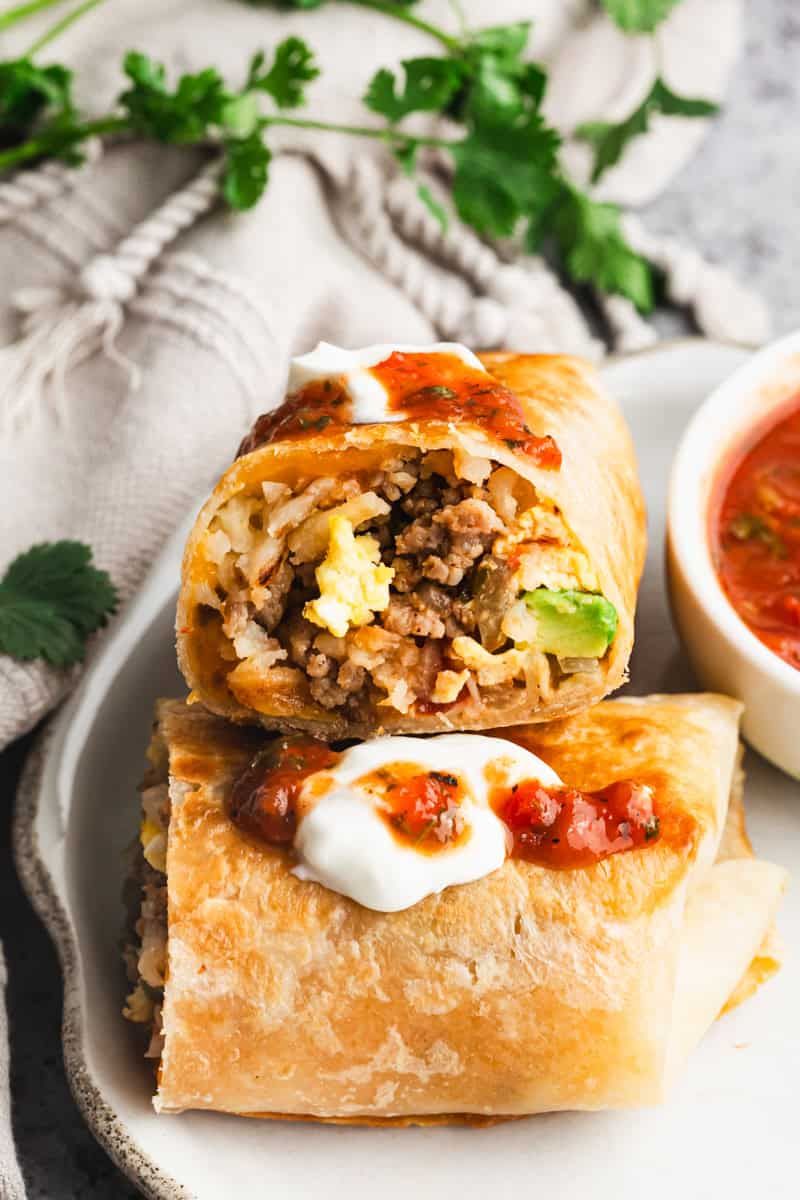 Breakfast Chimichanga