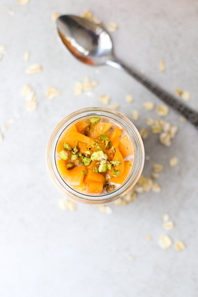 Day 5 - Overnight Oats with Pistachios and Apricots