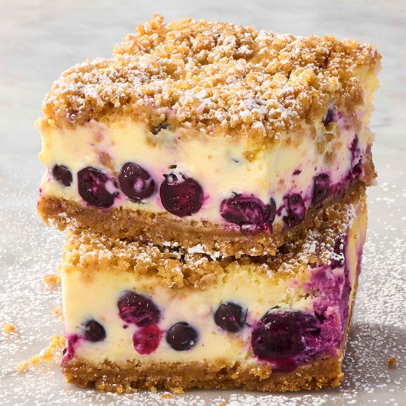 Lemon Blueberry Angel Bars
