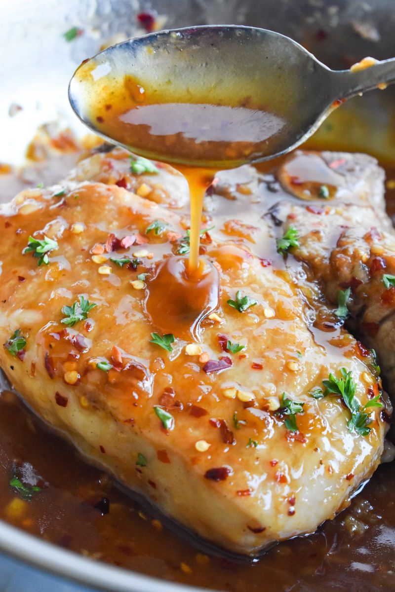 Honey Garlic Pork Chops