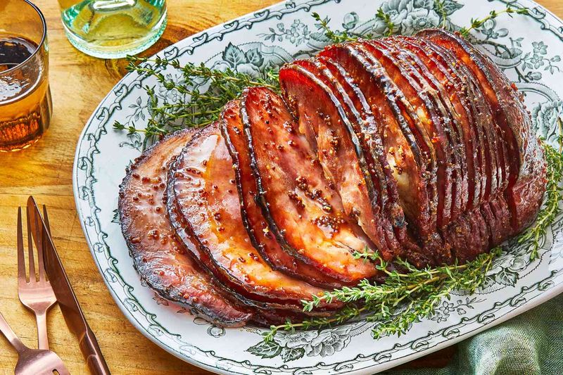 Brown Sugar Glazed Ham