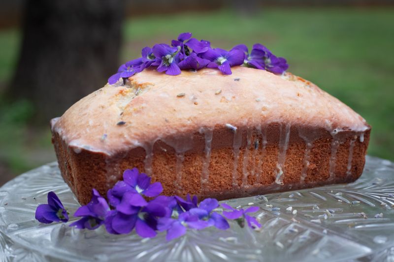 Earl Grey Lavender Tea Cake