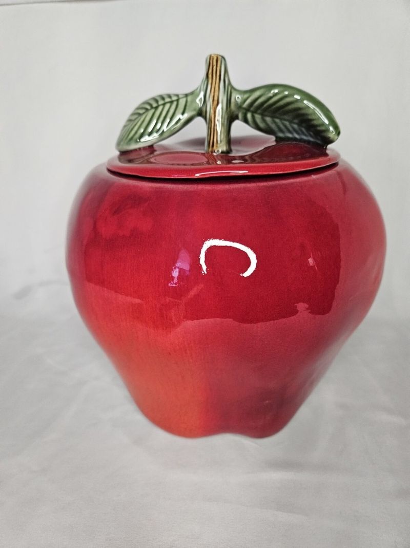 California Pottery Apple Jar