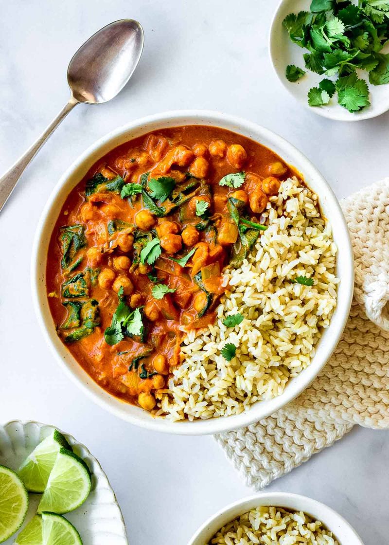 Chickpea Coconut Curry